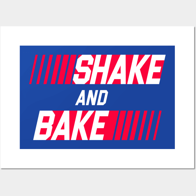 Shake and Bake - Blue Wall Art by KFig21